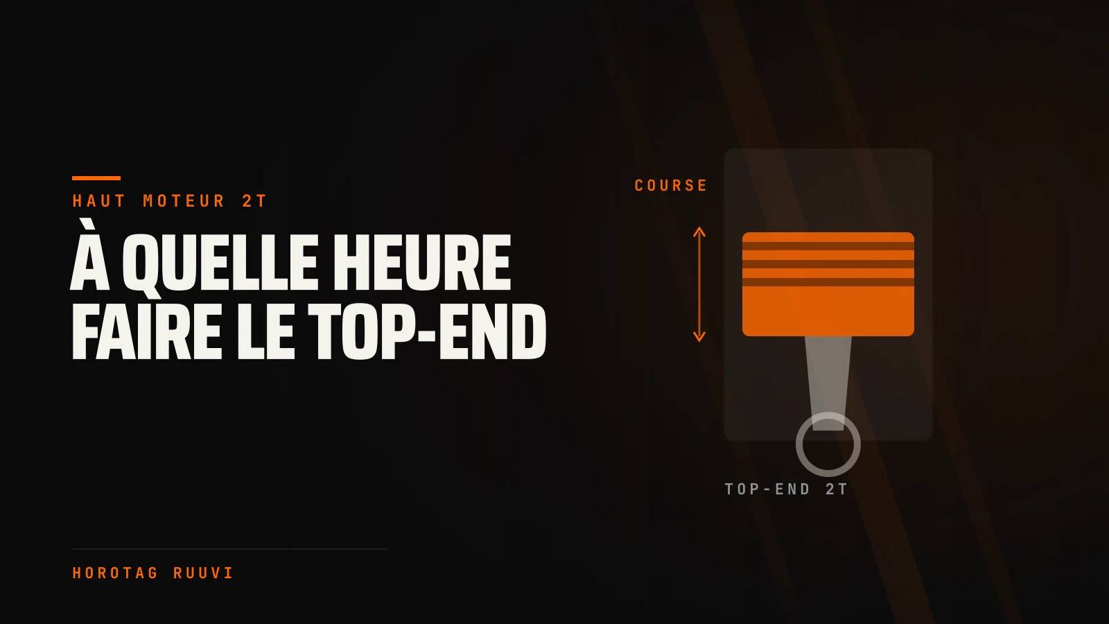 2-stroke top end: at what hours to rebuild