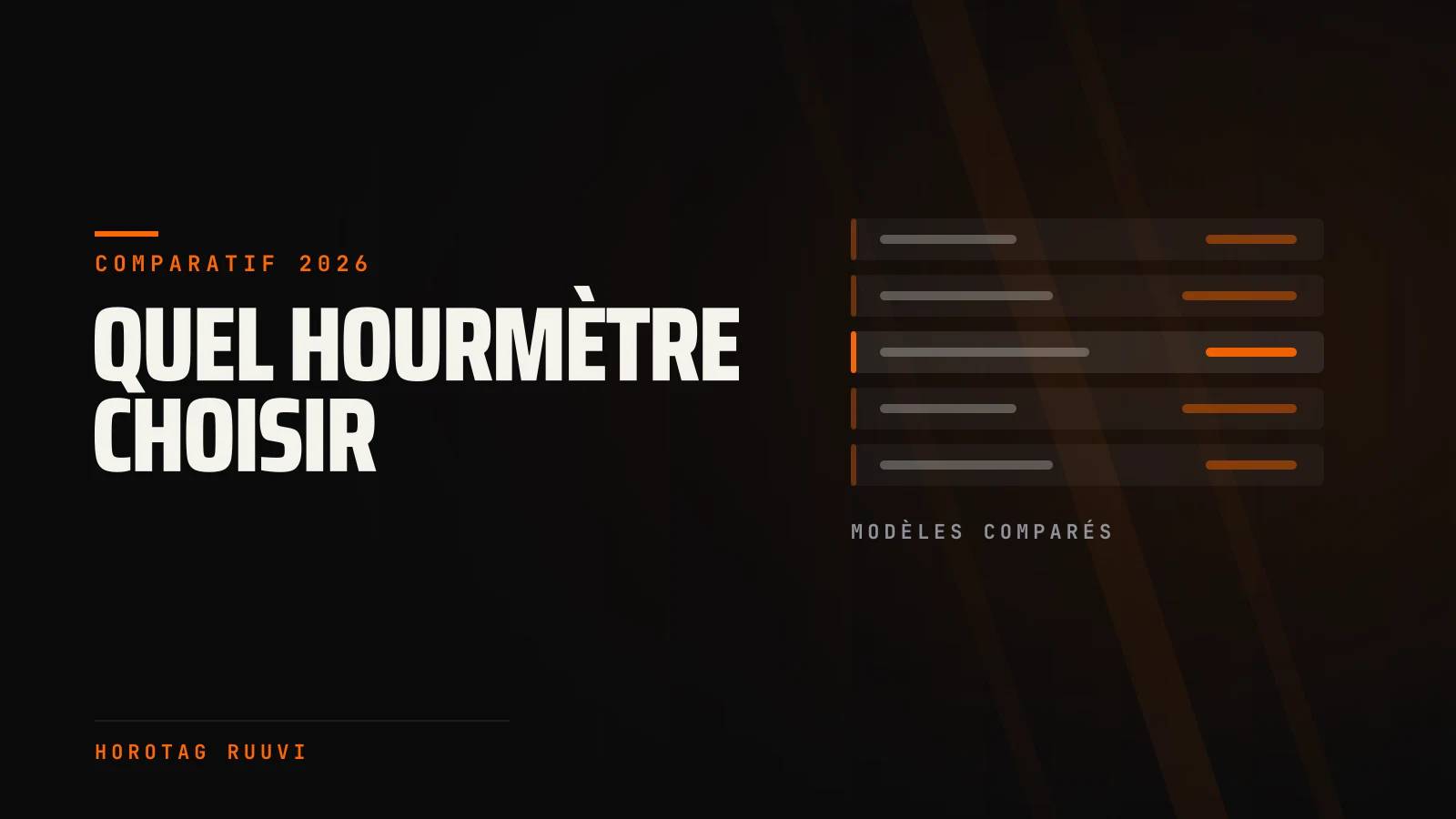 Motocross hour meters compared 2026: which one to choose