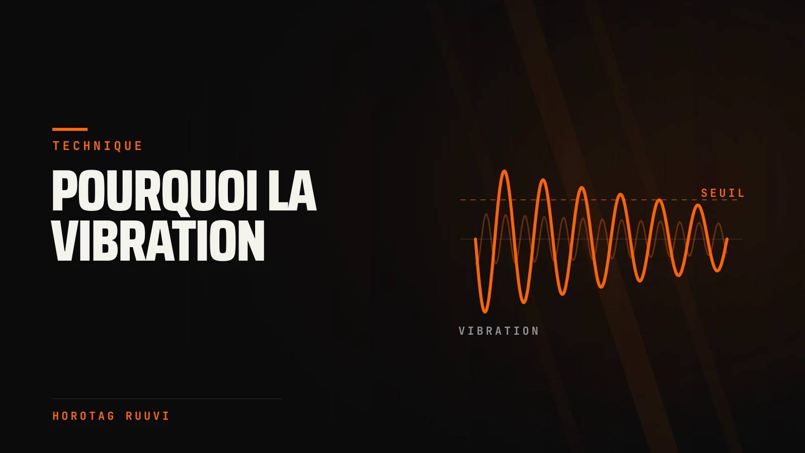 Motocross hour meter: why a vibration sensor