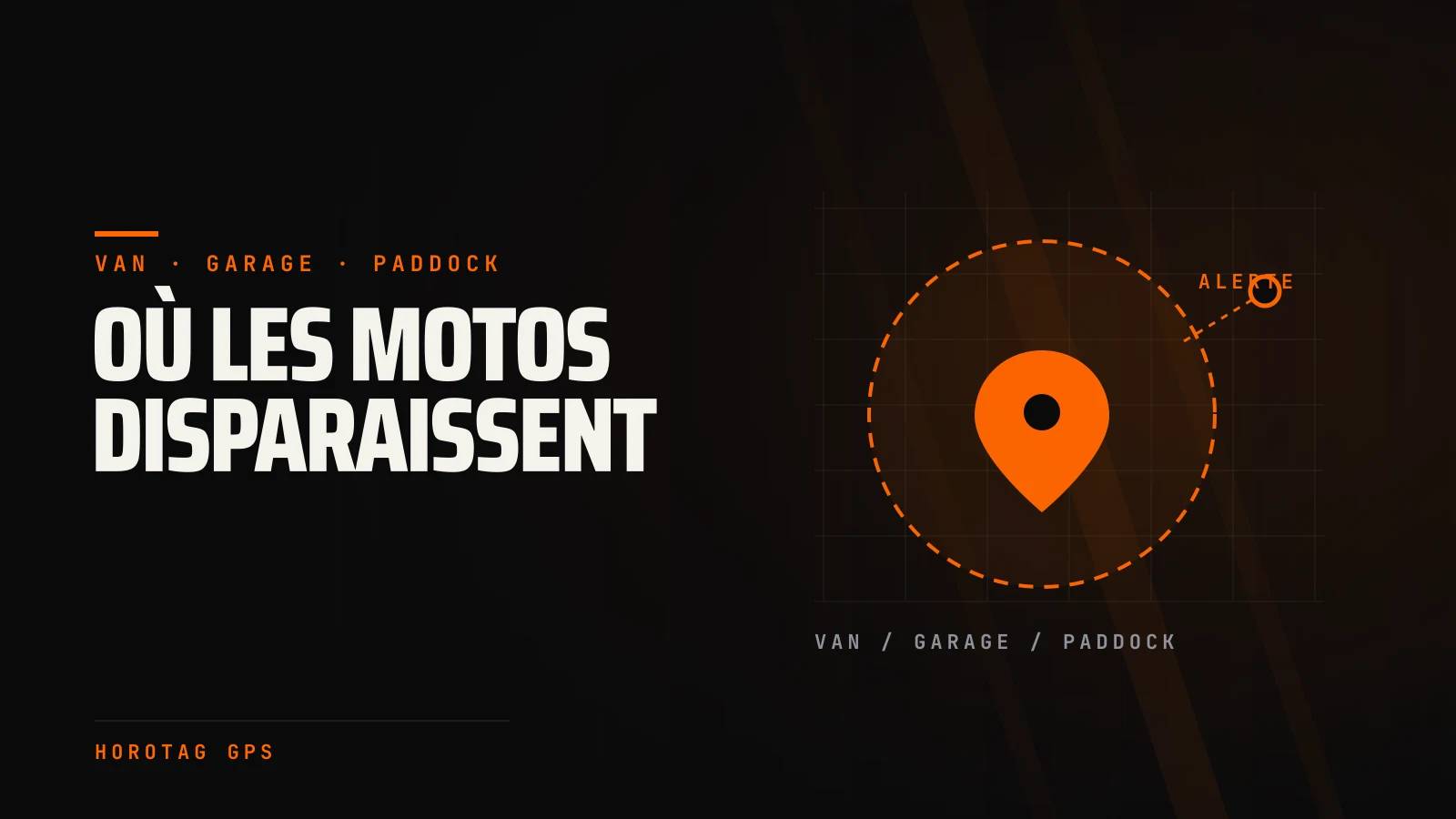 Vol de moto cross et enduro : van, garage, paddock
