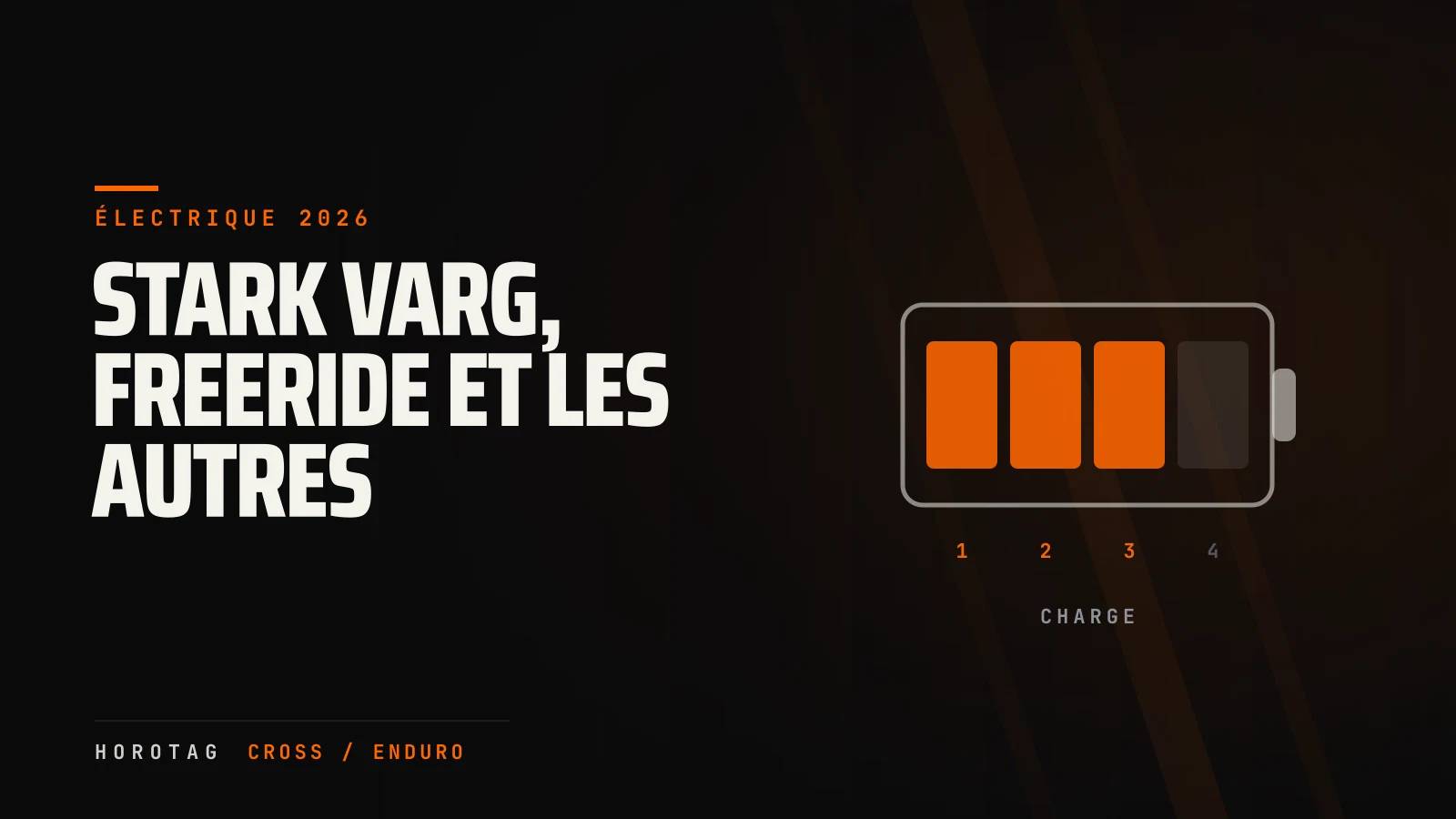 Moto cross électrique en 2026 : Stark Varg, KTM Freeride et les autres